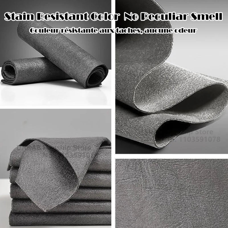 1-10PCS Magic Cleaning Cloths Reusable Microfiber Washing Rags Car Window Mirror Wipe Towels Rag Household Kitchen Clean Tools - V.I.P Digital Presence
