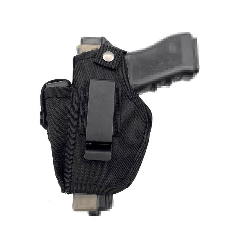Universal Left / Right Hand Gun Holster Concealed Tactical Belt Holster Airsoft Nylon Bag Hunting Accessories For Most Of Pistol - V.I.P Digital Presence