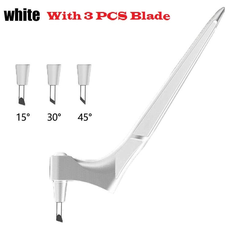 Craft Cutting Tools 360 Rotating Blade Paper-Cutter 3 Replace Blade Craft Cutting Knife DIY Art Wear-Resisting Art Cutting Tool - V.I.P Digital Presence