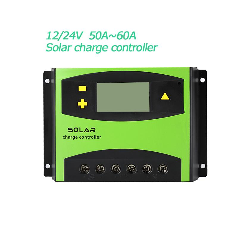 12V 24V 60A 50A 40A 30A Solar Controller with LCD Function Dual USB 5VDC Output Solar Panel Battery Charge Regulator - V.I.P Digital Presence