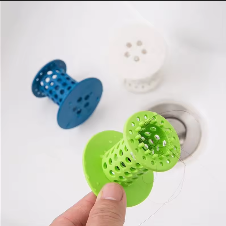 Bath Stopper Plug Sink Strainer Filter Sewer Dredge Device Hair Drain Hair Catcher bathroom accessories(green) - V.I.P Digital Presence