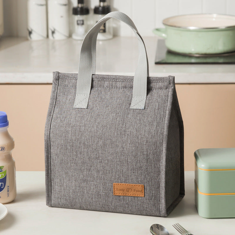 Fashionable and simple vertical large capacity portable insulated lunch bag - V.I.P Digital Presence