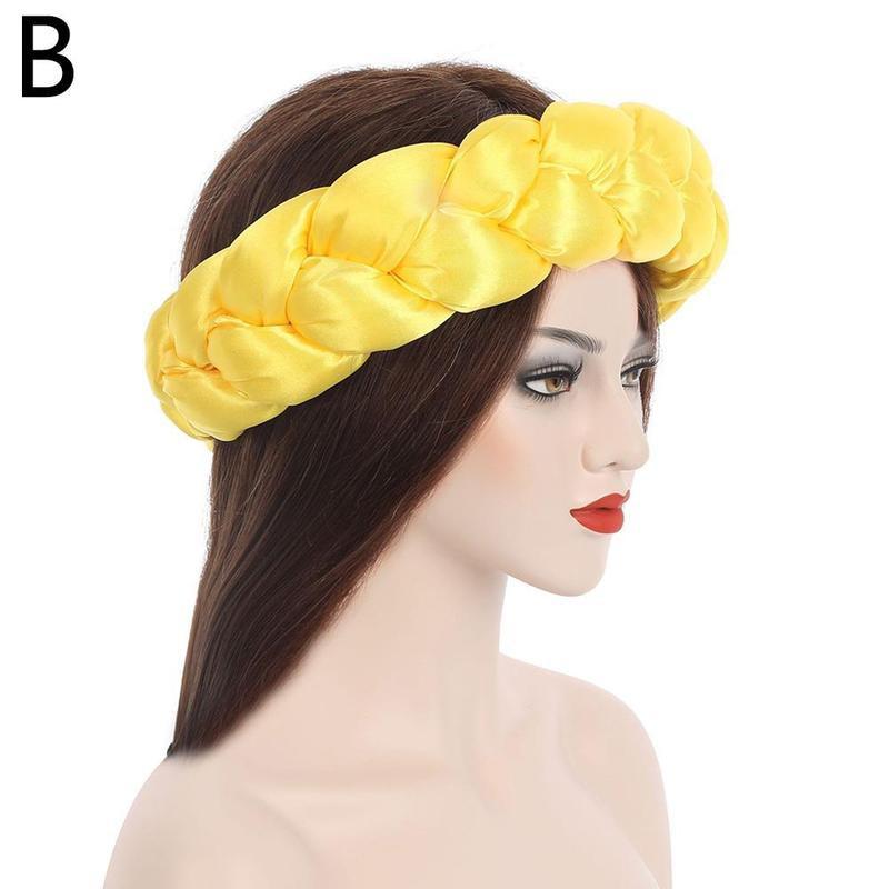 New Fashion Candy Color Women Braids Headbands Elastic Headwear Hair African Female Turban Bands Accessories Bandana Bandag L8y4 - V.I.P Digital Presence