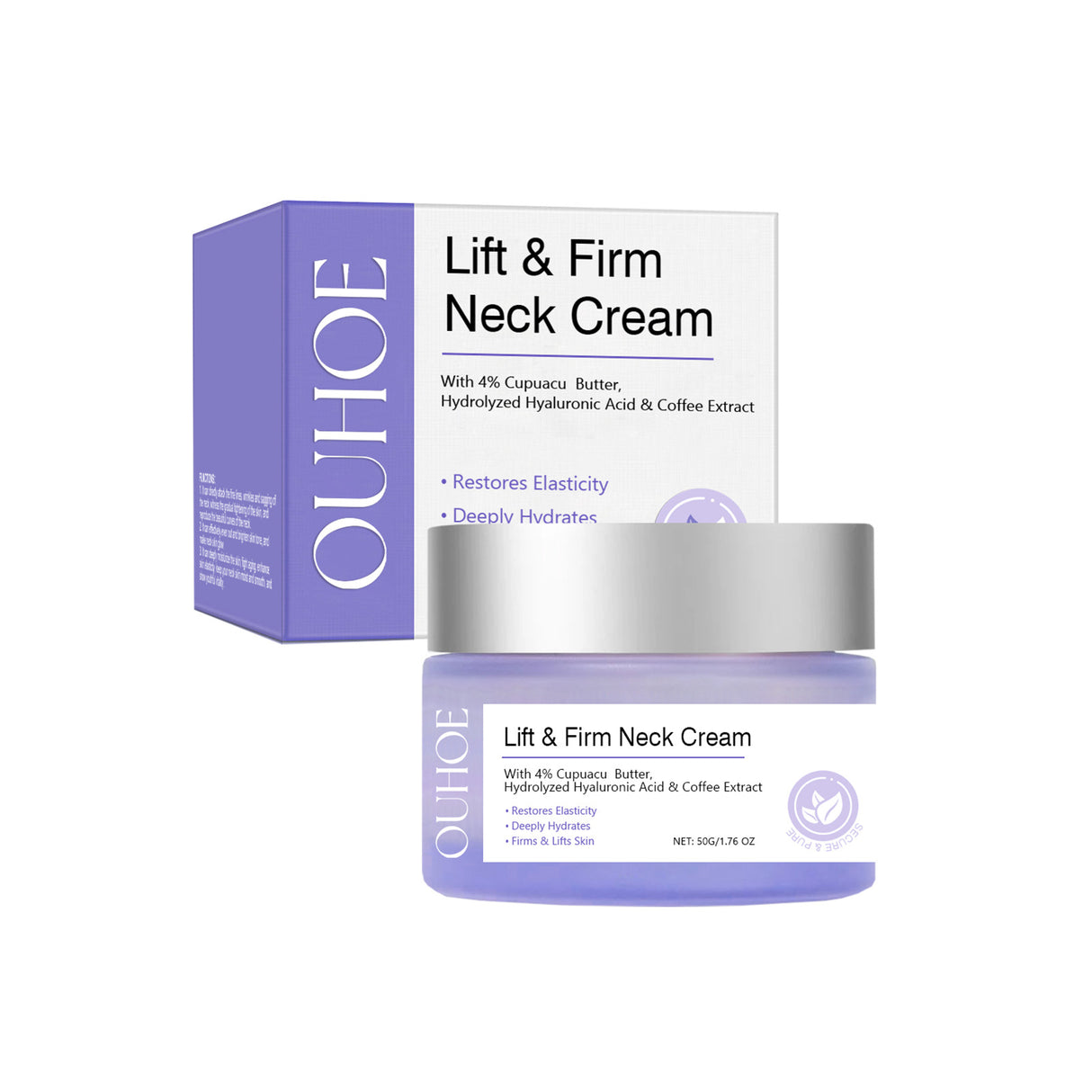 OUHOE Neck Cream - Hydrating, Moisturizing, and Refreshing Skin Care Lotion for Neck and Body - V.I.P Digital Presence