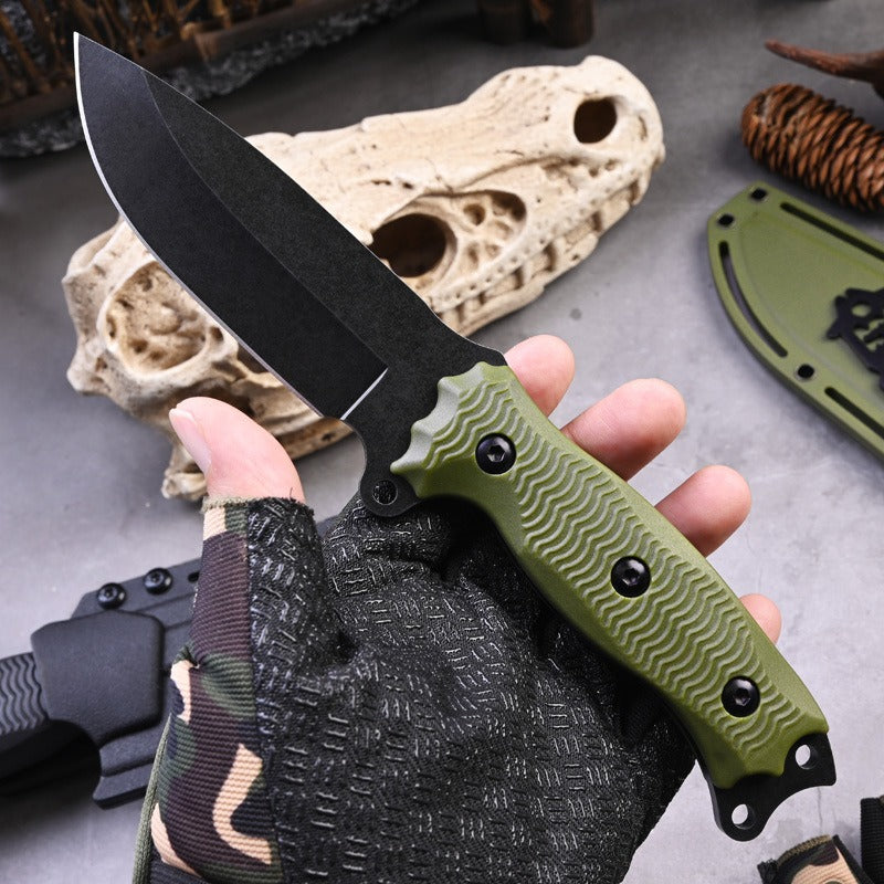 A3 High Hardness Outdoor Multifunctional Portable Knife Straight Hunting Knives Camping and Hiking Tool Knife - V.I.P Digital Presence