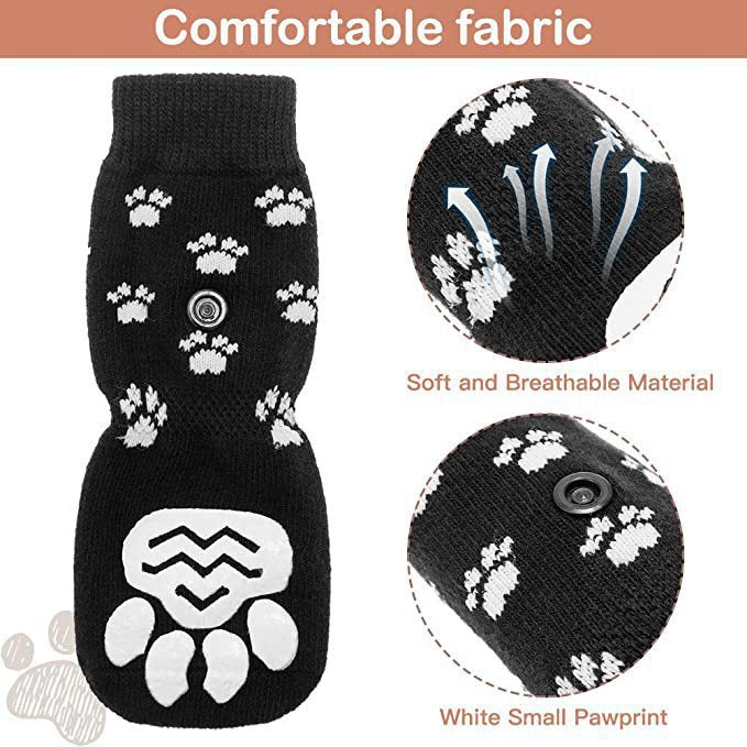 Pet socks foot covers cat and dog socks outdoor anti slip and waterproof shoes socks - V.I.P Digital Presence