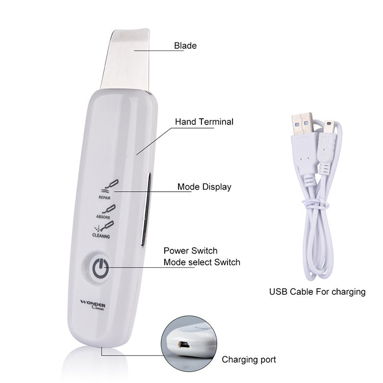 HailiCare Facial Ultrasonic Peeling Machine Deep Cleans Dead Skin Cleansing Machine to Remove Blackheads - V.I.P Digital Presence