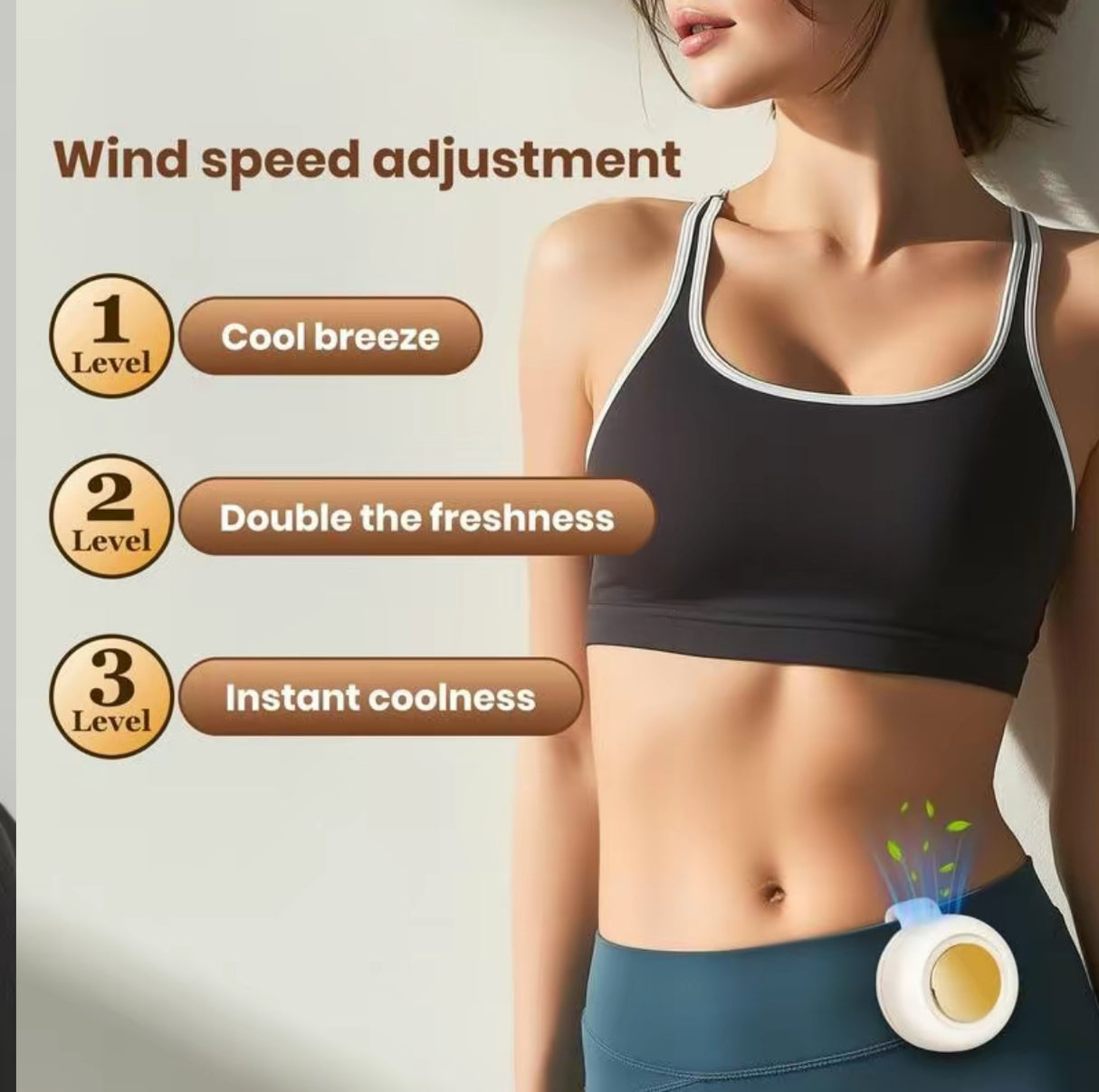 Mini ventilador Breeze
