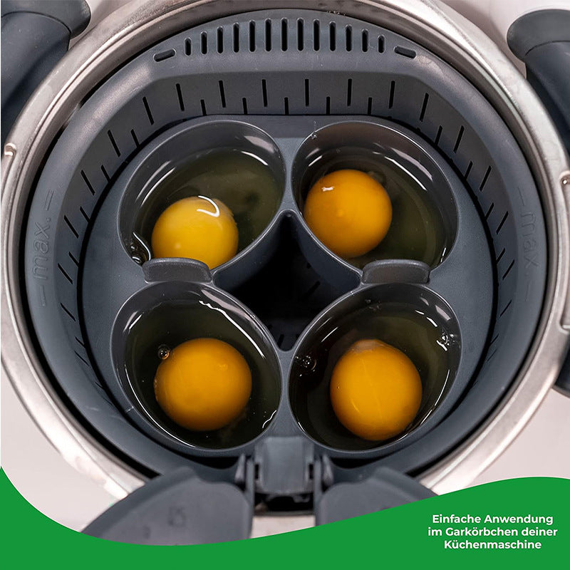 Egg Molds Multifunctional Steam Basket Food Grade Silicone Pastry Mold Accessory for Thermomix TM5 TM6 Kitchen Cooking - V.I.P Digital Presence