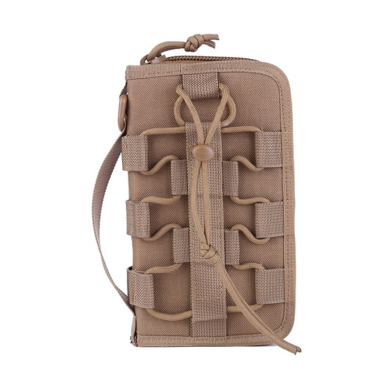 Cartera táctica Xuanwu de Ma Gaixian, estilo militar, de gran capacidad, para hombre, para exteriores, con diseño de camuflaje, funda para móvil