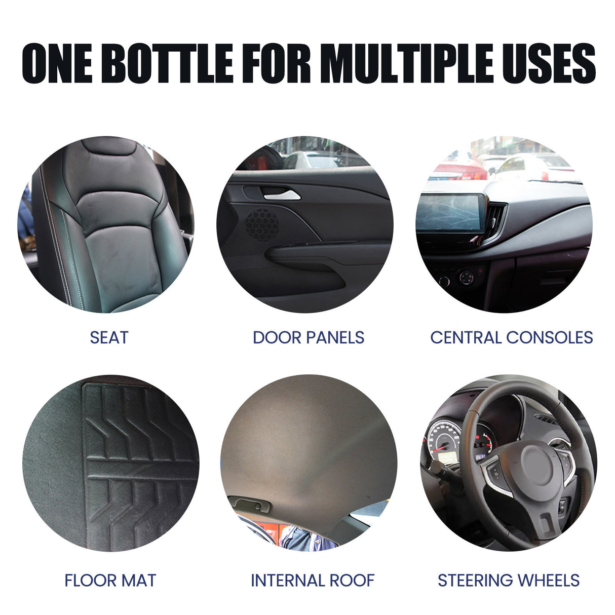 Foam Cleaner, Car Interior Seats Clean Decontamination Bright Refurbishment - V.I.P Digital Presence