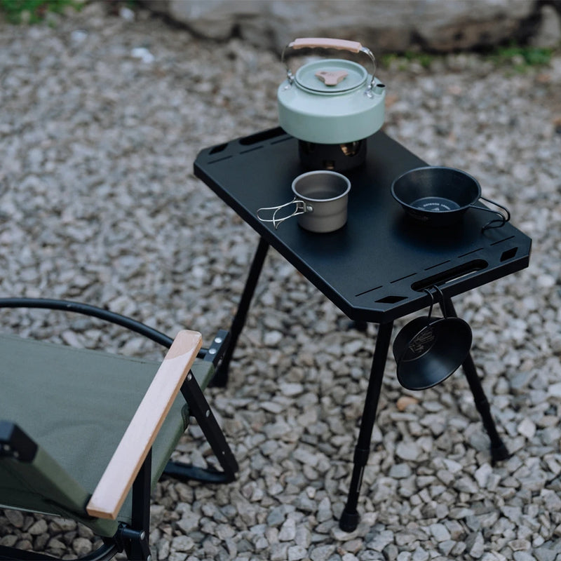 Folding Picnic Table Adjustable Height Outdoor Table Aluminium Alloy Tactical Table for Outdoor Indoor Picnic BBQ Hiking - V.I.P Digital Presence