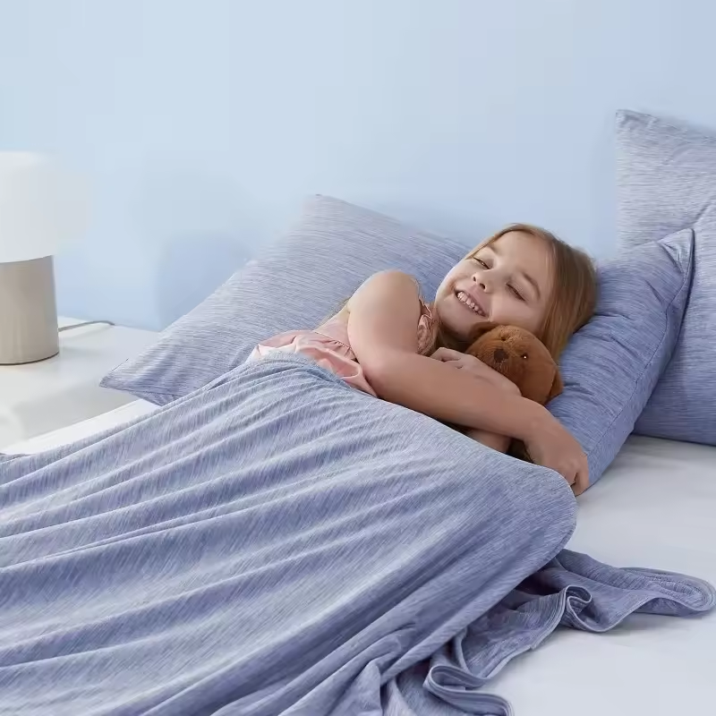 Adult and children's hot sleep cooling blanket summer air conditioning cooling blanket double-layer design cooling blanket - V.I.P Digital Presence