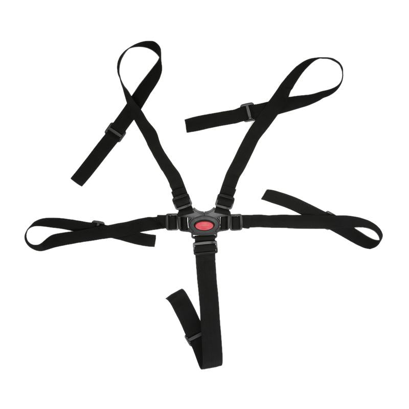 Cinturón de seguridad para cochecito de bebé, arnés de 5 puntos, para silla alta, cochecito de niño, 1 unidad