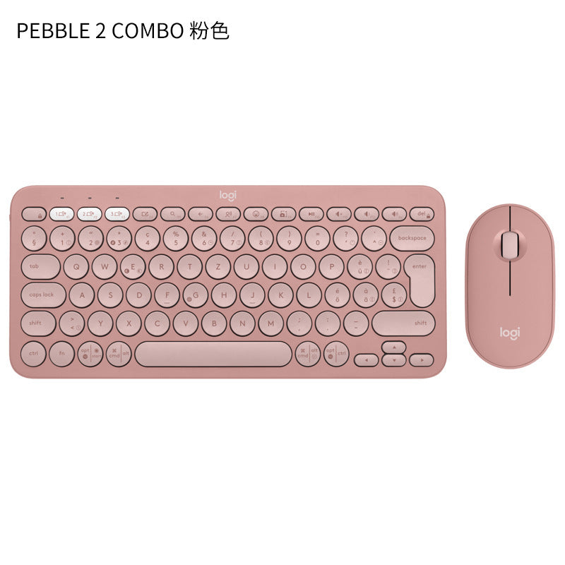 Logitech K380 Mini Bluetooth Wireless Keyboard Tablet Phone Pebble2+K390 Set - V.I.P Digital Presence