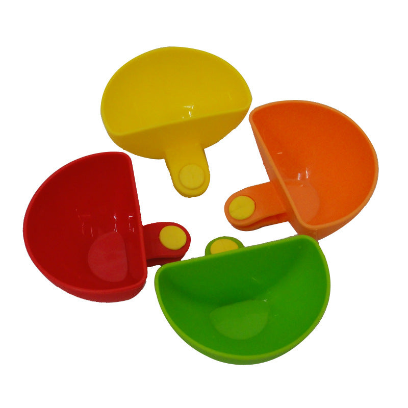 Creative plastic snack spoon with versatile bowl plate seasoning dish salad dressing box for kitchen use - V.I.P Digital Presence