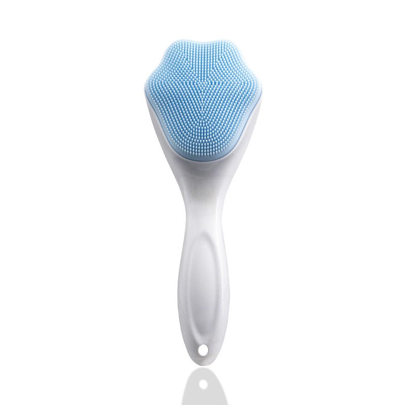 Cat Claw Face Wash Brush Silicone Long Handle Cat Claw Brush Soft Silicone Pore Cleaning Brush Facial Cleanser - V.I.P Digital Presence