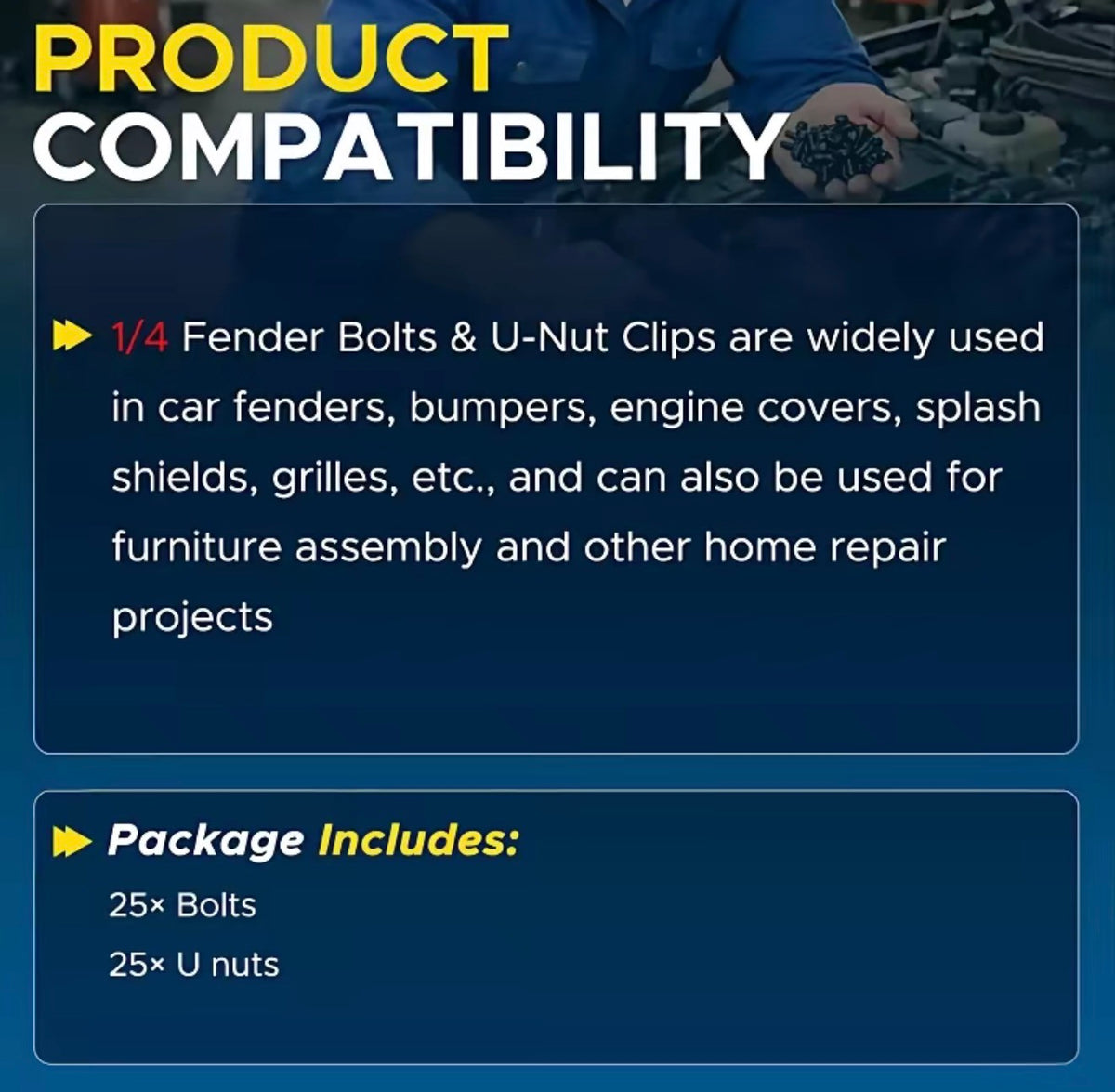 FenderFix Auto Fastener Kit