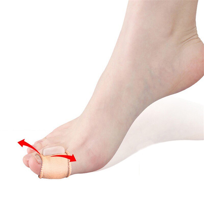 1 pair Toe Separator Corrector Hallux Valgus Straightener Orthodontic Toe Braces Silicone Toe Foot Cover Care Tool - V.I.P Digital Presence