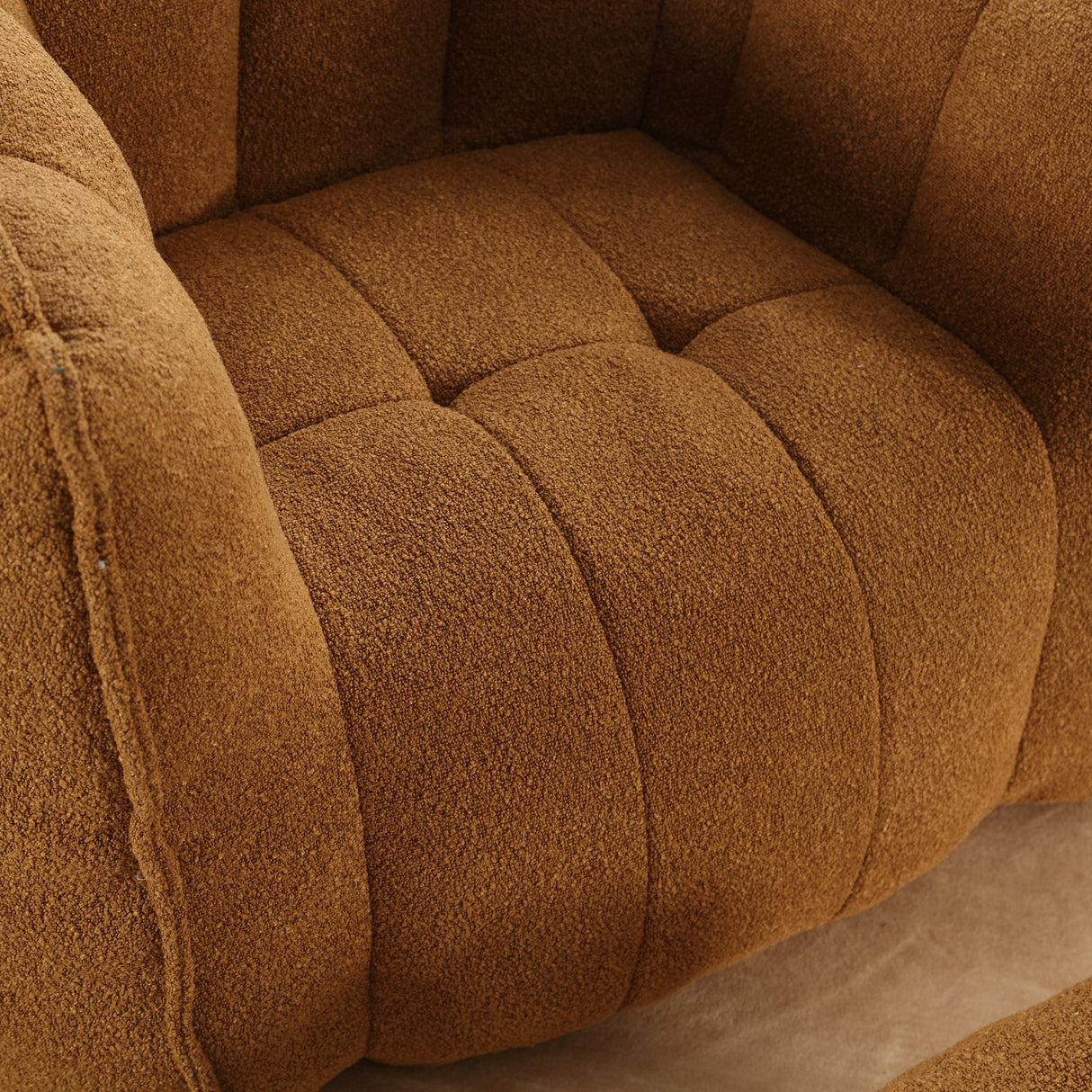 Soft Bean Bag Chair with High Resilient Foam(Chips)for living room and bedroom Comfortable Square Lazy Sofa with Footstool - V.I.P Digital Presence