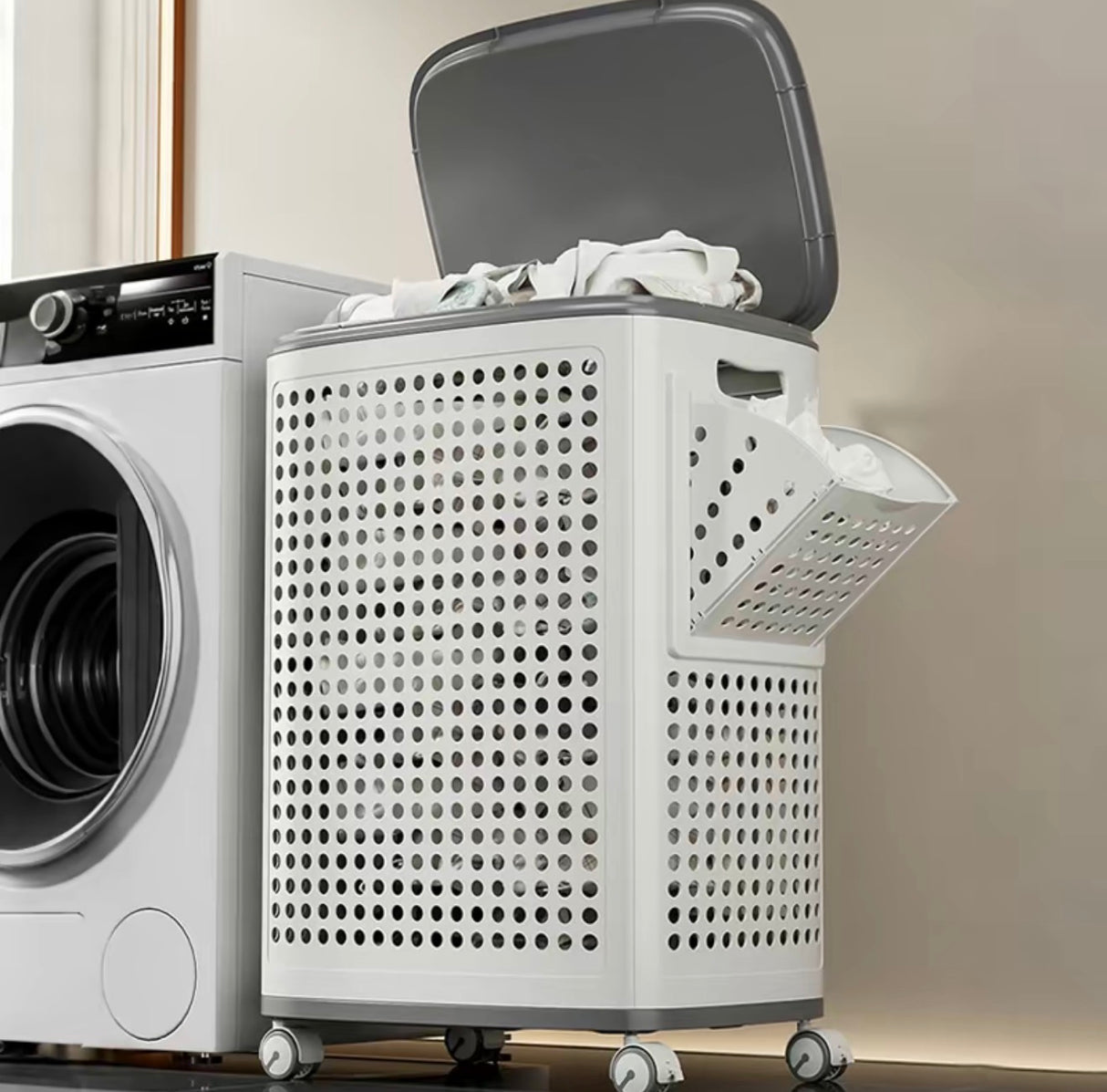 RollEase Laundry Hamper