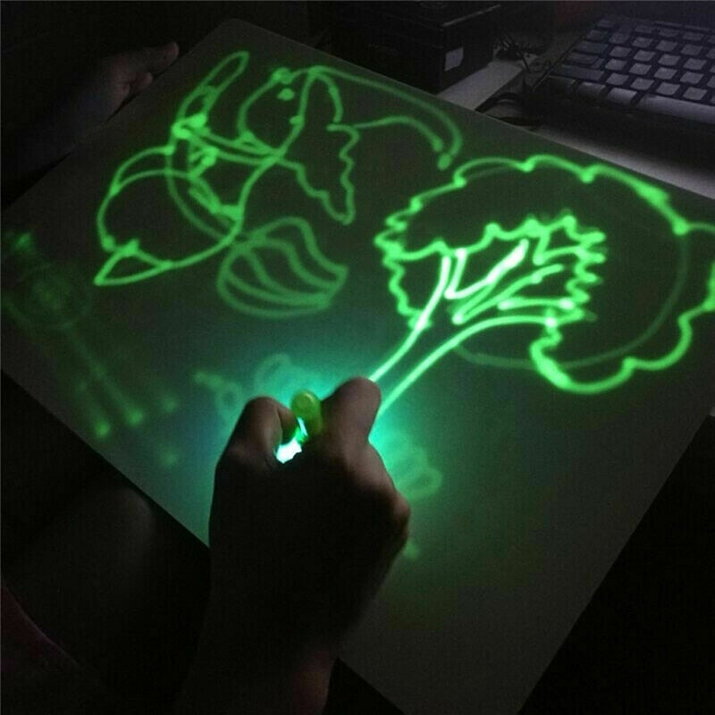 Draw With Light Fun Glowing Paint Glow Light Tablet Draw With Light Fun And Developing Toy - V.I.P Digital Presence