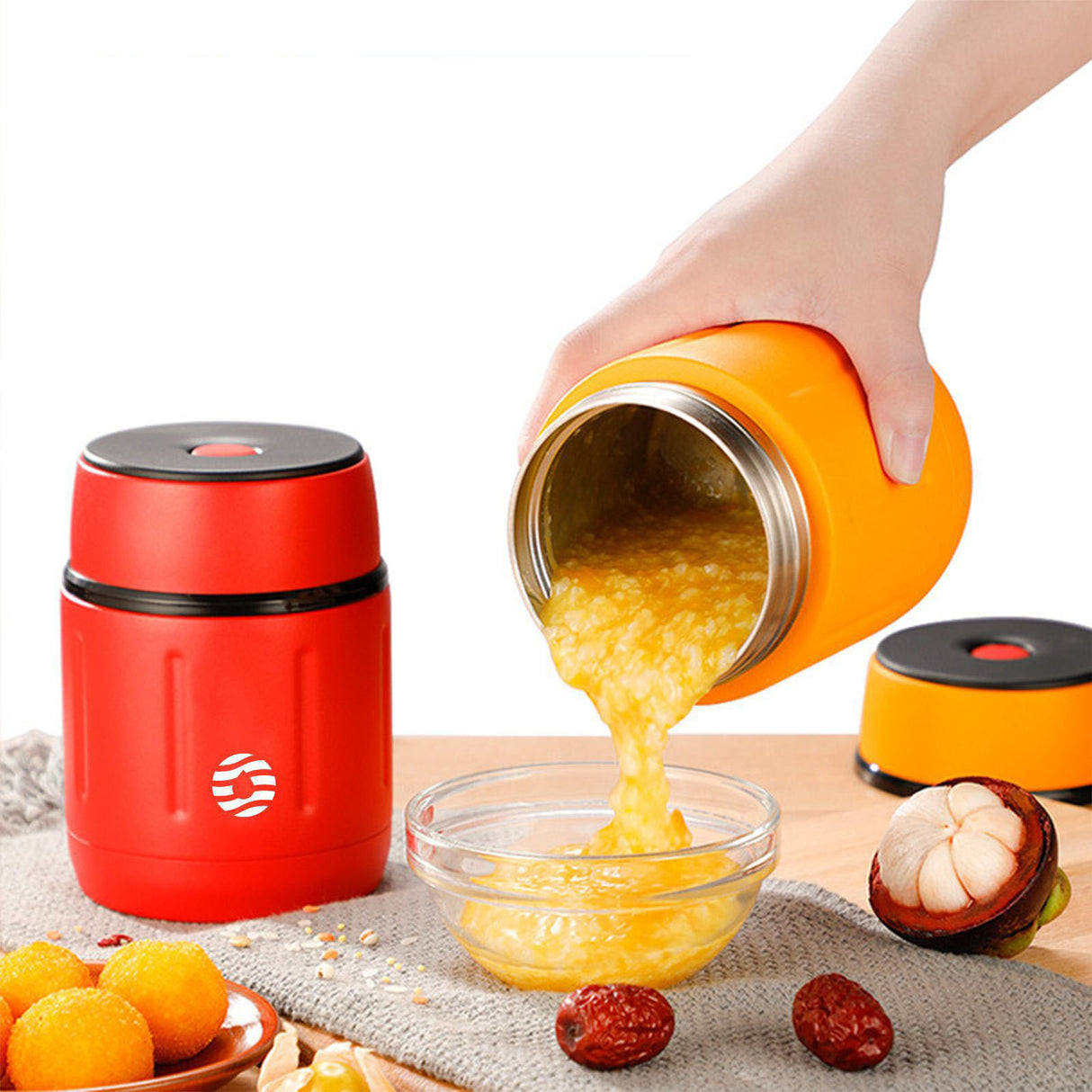 Stewing cup 316 stainless steel insulation barrel home office worker stew porridge stewing cup stewing pot - V.I.P Digital Presence