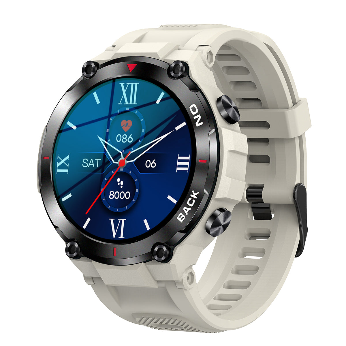 K37 smart watch GPS positioning exercise health heart rate monitoring female physiological cycle reminder - V.I.P Digital Presence