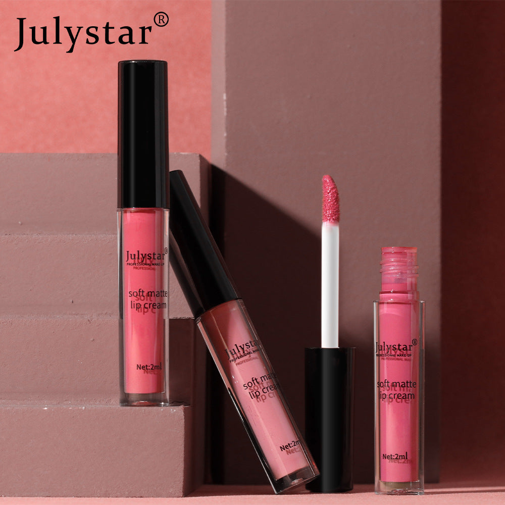 Christmas Makeup Powder Mist Matte Candy Lip Glaze Matte Long Lasting Moisturizing Liquid Lipstick - V.I.P Digital Presence