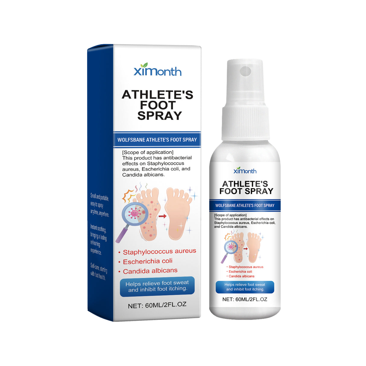 Foot Care Spray Soothing Dry Feet Mild Moisturizing Foot Care Spray - V.I.P Digital Presence