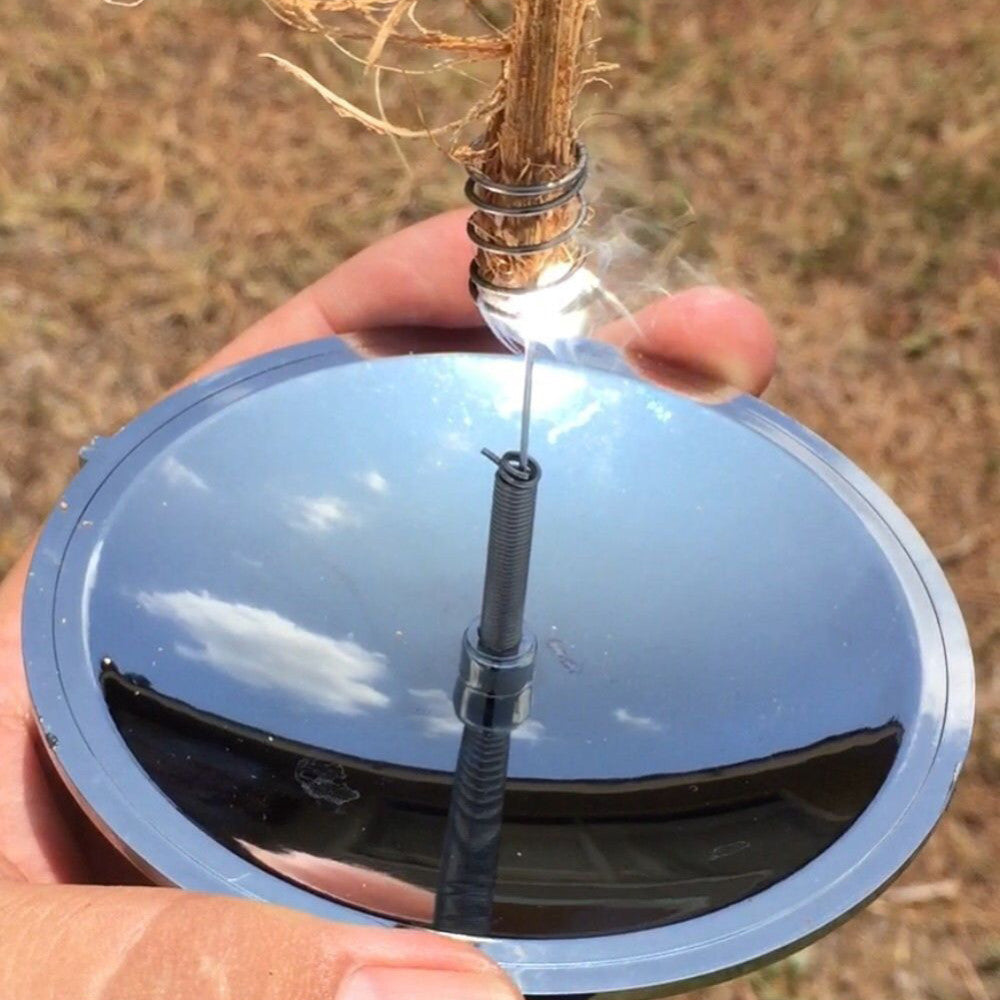 Encendedor solar, encendedor, encendedor solar para exteriores, herramienta de supervivencia contra incendios solares
