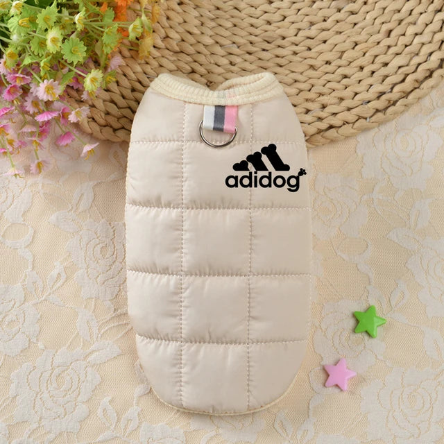 Pet clothing winter thickened dog clothes autumn and winter new cotton-padded jacket vest multi-color waterproof warm - V.I.P Digital Presence