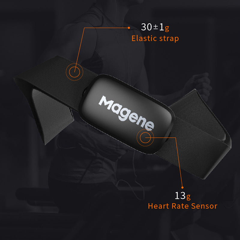Magene McKing Heart Rate Belt Sensor Cycling Computer Heart Rate Monitor Heart Rate Waterproof Bluetooth ANT+ - V.I.P Digital Presence