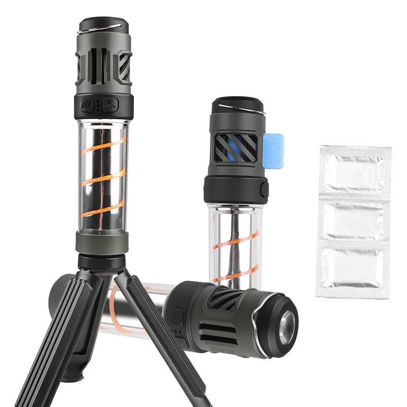 New LED mosquito repellent camping light outdoor lighting flashlight multifunctional camping light tripod camping light - V.I.P Digital Presence