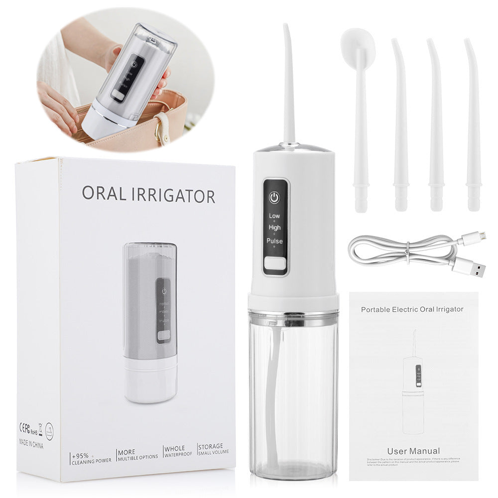 3 Gears Can Be Stored In The Tooth Rinser Household Electric Tooth Cleaner Water Floss Electric Tooth Rinser Tooth Cleaner - V.I.P Digital Presence