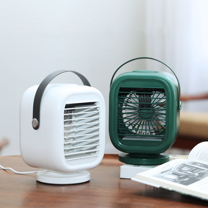 New Water-Cooled Air-Conditioning Fan Household Creative Desktop Small Refrigerator Mini Humidification Spray Fan Lamp - V.I.P Digital Presence