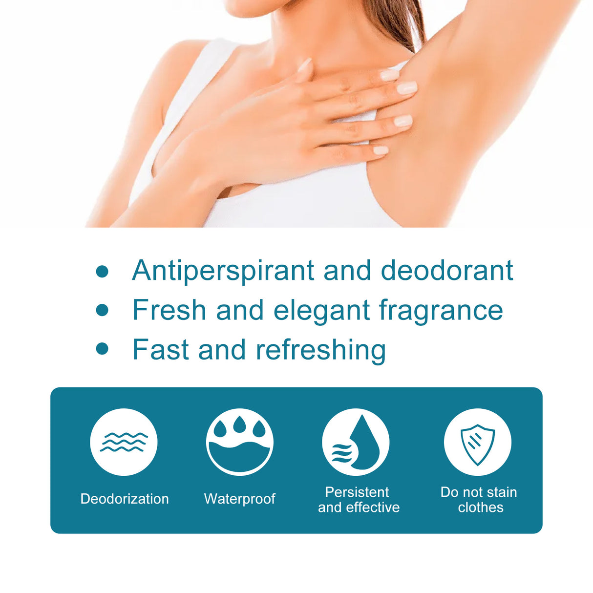 Coconut Oil Underarm Deodorant, Lighten Underarm Odor Refreshing And Fragrance Antiperspirant Cream - V.I.P Digital Presence