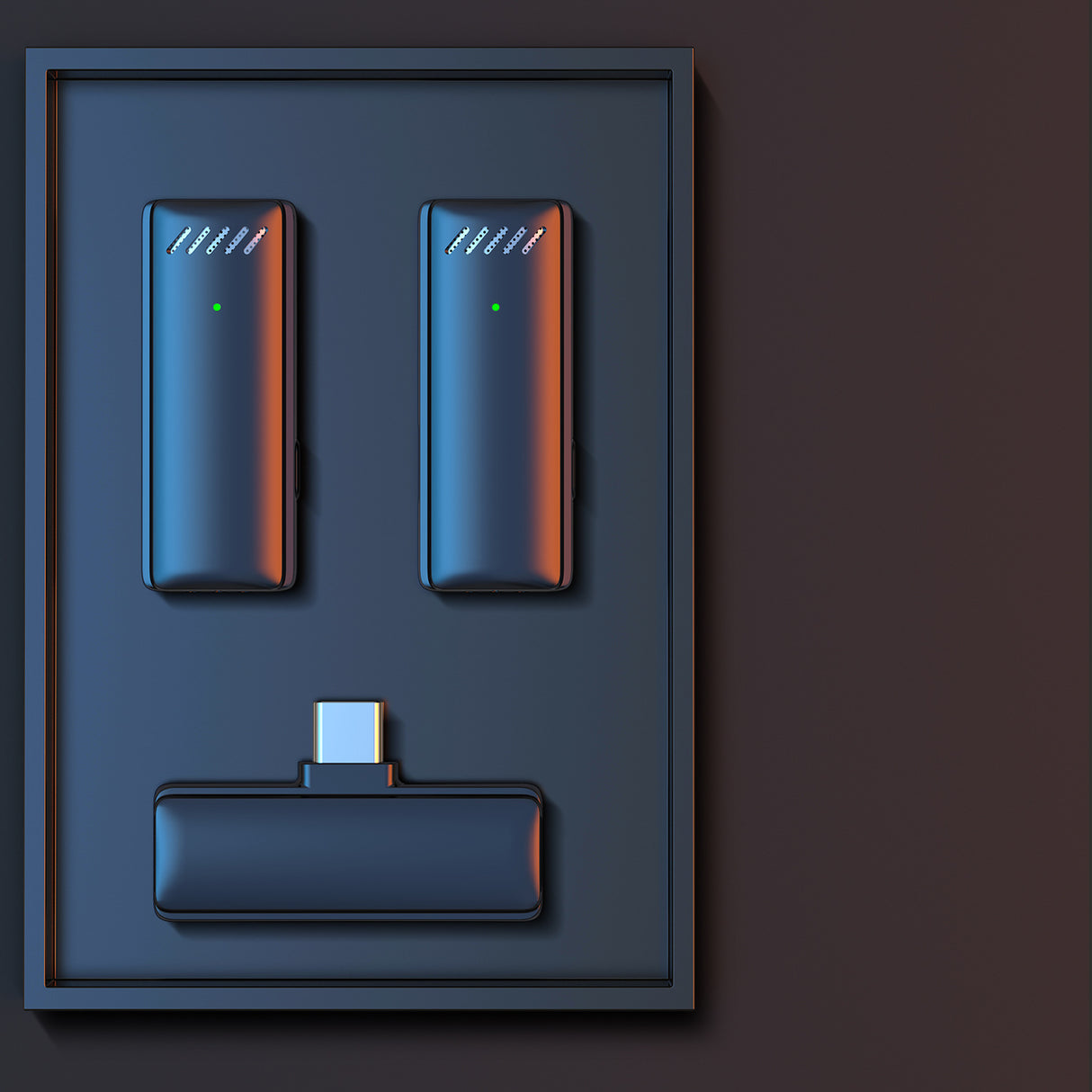 2.4G wireless lavalier microphone intelligent AI noise reduction professional live broadcast recording equipment - V.I.P Digital Presence