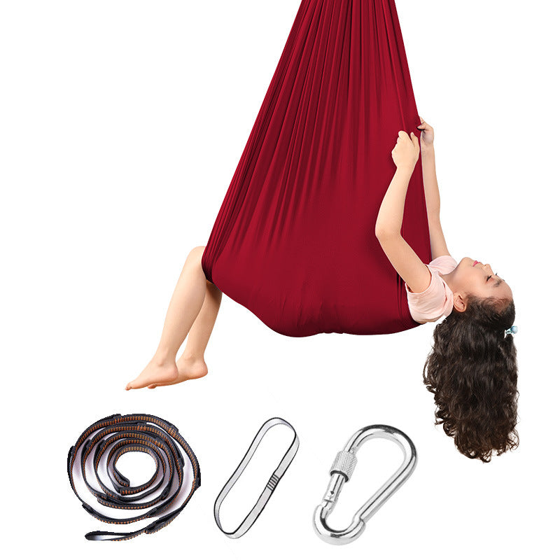 Children's hammock sensory swing yoga indoor adult outdoor training hanging chair - V.I.P Digital Presence