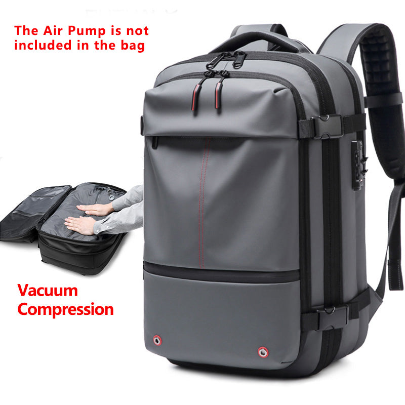 Air Tight Bags Valve Vacuum Compression Backpack system Expandable waterproof bagpack back pack travel laptop bag backpacks - V.I.P Digital Presence