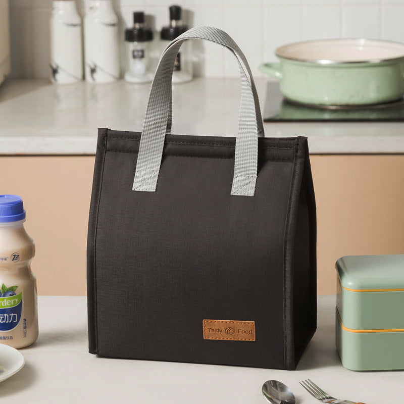 Fashionable and simple vertical large capacity portable insulated lunch bag - V.I.P Digital Presence