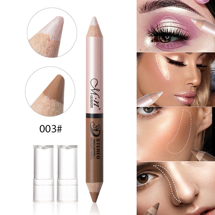 Meinuo New One-Stroke Dual-Use Double-Headed Shading Pen High-Gloss Pen Wood Can Be Sharpened - V.I.P Digital Presence