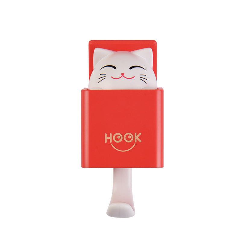 Creative nail free adhesive hook, plastic hook, wall hook, door mounted adhesive hook, clothes, shoes, hats, multi-purpose hook - V.I.P Digital Presence