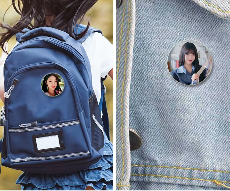 Anime star badges, tinplate badges, custom badges - V.I.P Digital Presence
