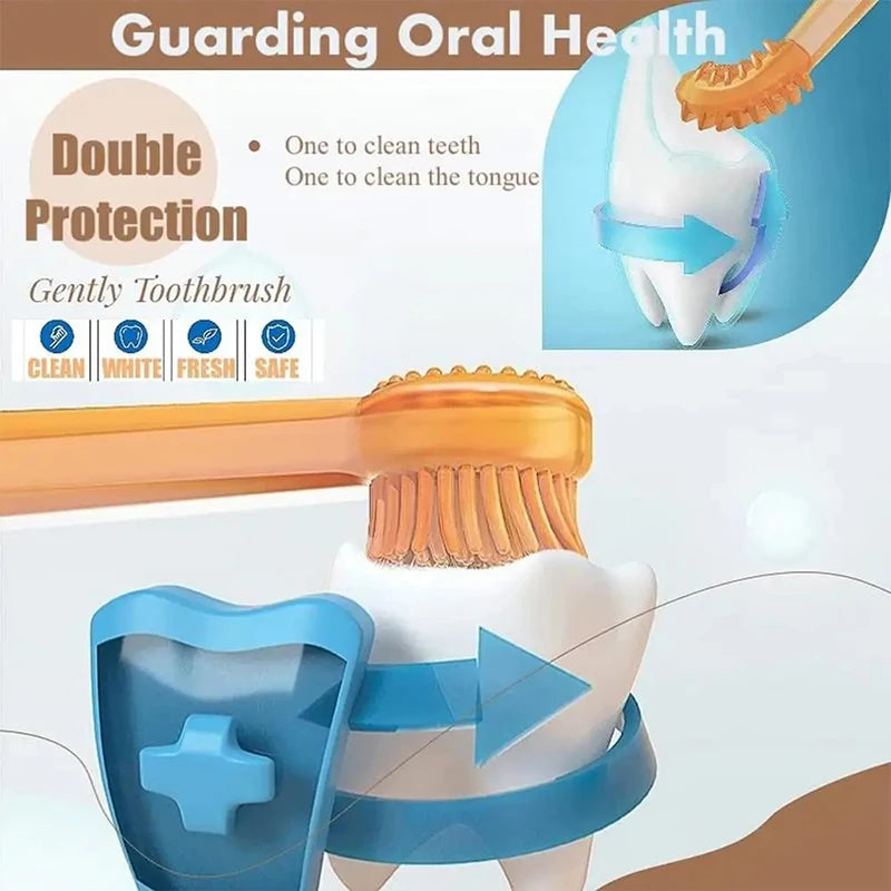 Teeth Whitening Dog Cat Silicone Soft Toothbrush Oral Care Puppy Toothbrush Toothpaste Pet Kit Teeth Cleaning Pet Supplies - V.I.P Digital Presence