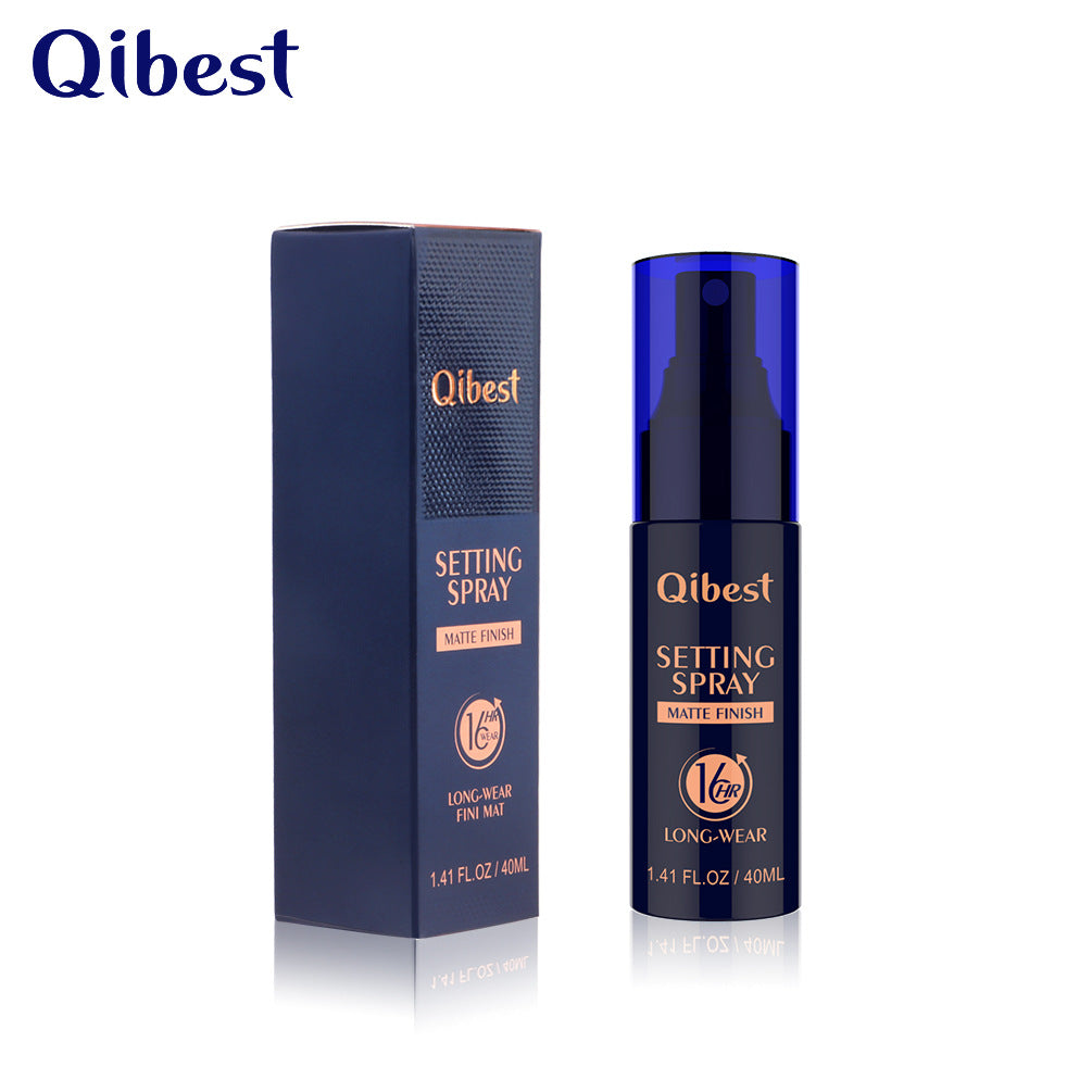 Qibest Oil Control Revitalizing Matte Makeup Setting Spray 40Ml Moisturizing Moisturizing Lasting Makeup Water - V.I.P Digital Presence