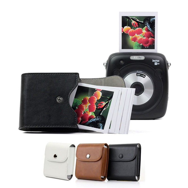 Fujifilm Instax Mini Film Waterproof PU Leather Photo Storage Bag Pouch Pocket Case for fuji Square SQ20 SQ10 SQ6 SP-3 Camera - V.I.P Digital Presence