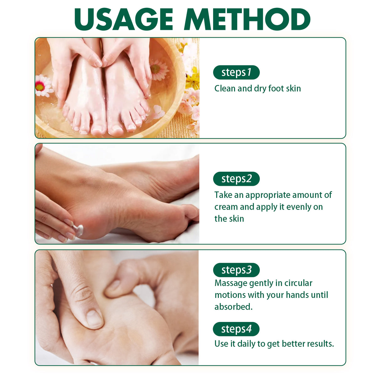 Foot Repair Cream, Repair Heel Crack Dry Itching Skin Nourishing Moisturizing Moisturizing Foot Care Cream - V.I.P Digital Presence