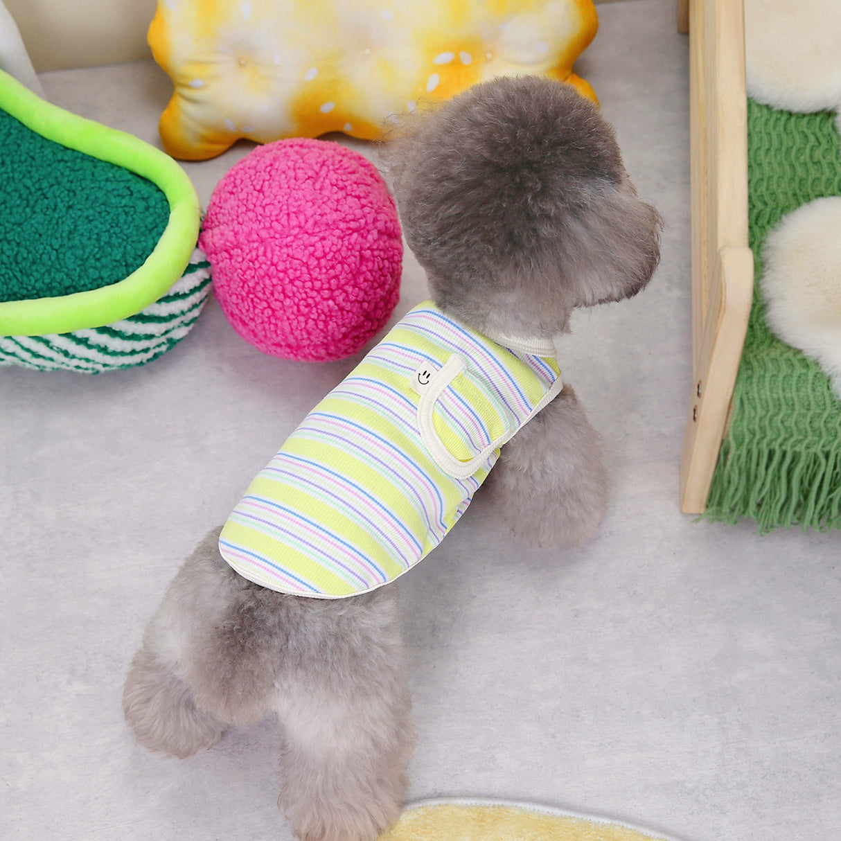 Teddy Schnauzer Pocket Tank Top - V.I.P Digital Presence
