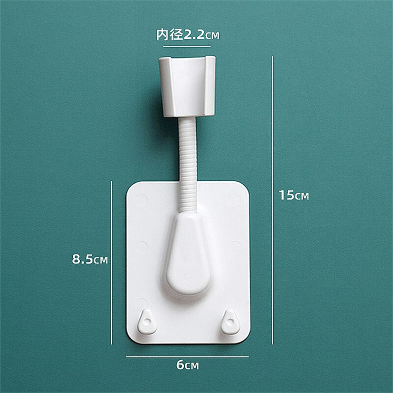 Universal Shower Bracket Fixed Seat Shower Head Nozzle Suction Cup Shower Accessories Punch-Free Home Bathroom Base - V.I.P Digital Presence